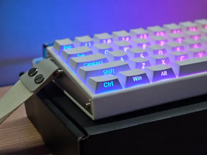 Teclado Magnético Aula Hero68 HE, branco, RGB [NOVO]