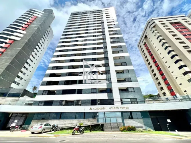 Duplex - 20° andar - Pé na Areia no Golden Tower em Areia Preta