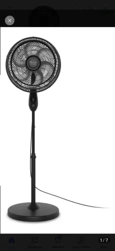 Ventilador prime ar, 6 pás