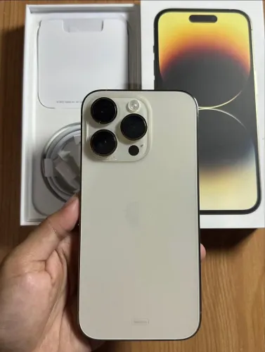 iPhone 14 Pro 128gb gold 06 meses de garantia 