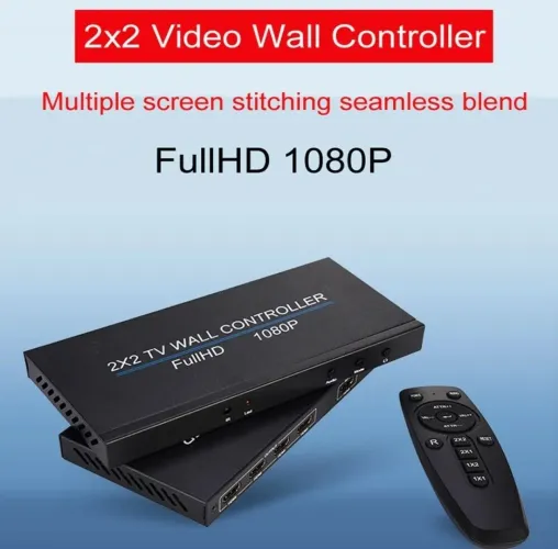 Controlador de vídeo wall 2x2