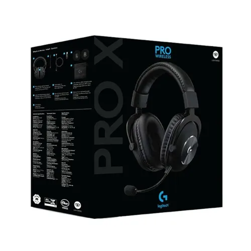 Headset Gamer Sem Fio Logitech G PRO X Wireless 7.1