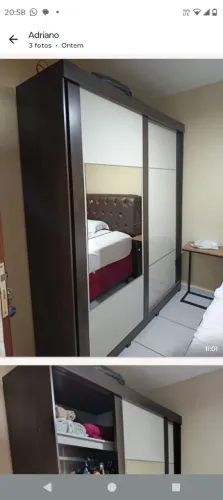 Guarda Roupa Espelhado 