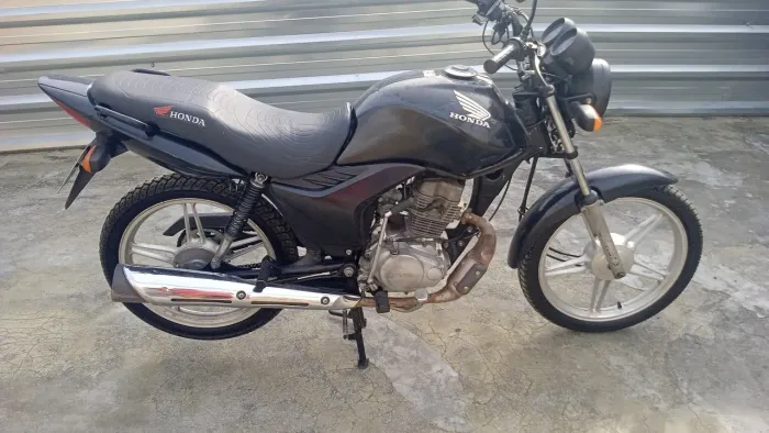 Cg 125 ks 09/10. Com rodas d liga