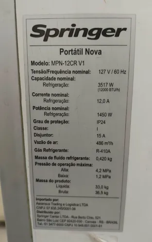 Ar condicionado Portátil