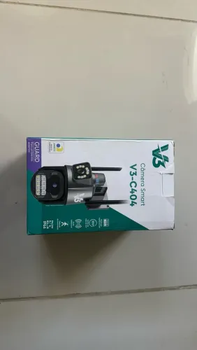 Câmera de Segurança Smart V3-C404 4G Full HD Externa Nova