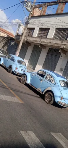 Fusca Azul Caiçara ano 1971