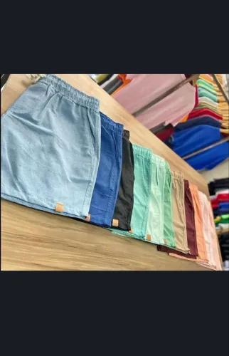 Kit de shorts linho