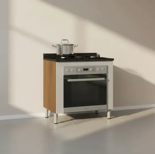 Balcão De Cooktop montado ENTREGO