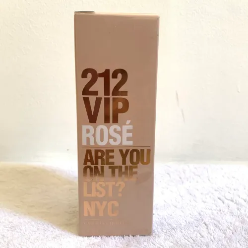 Perfume 212 VIP Rose Eau de Parfum - com Selo Adipec