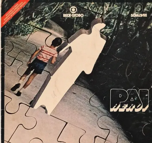 LP novela Pai Herói - Trilha Sonora Internacional 