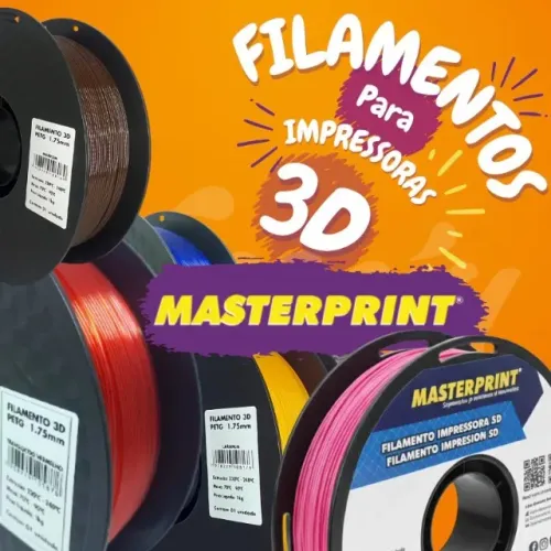 Filamento Impressora 3d Masterprint Petg Branco 1.75mm