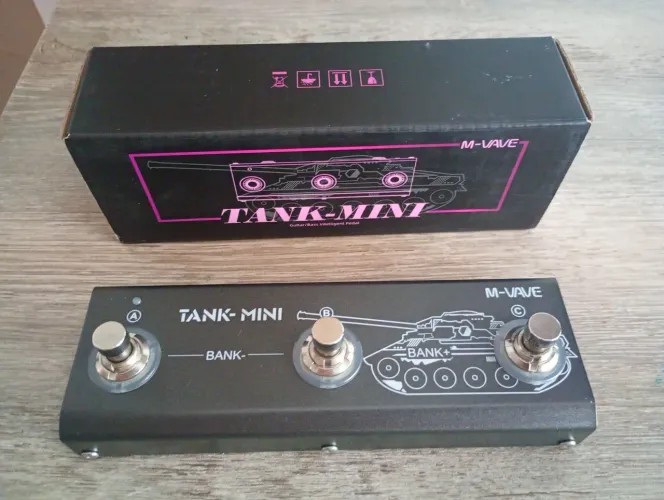 PEDAL TANK MINI GUITARRA/BAIXO