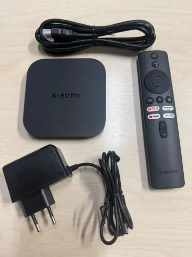 Xiaomi TV Box 2nd Gen - Google TV 4K Ultra HD + Controle por Voz.