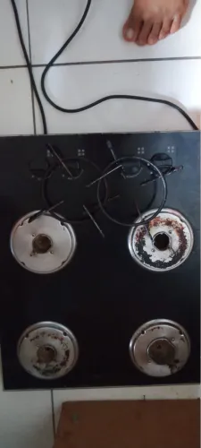 Fogão elétrico 4 bocas