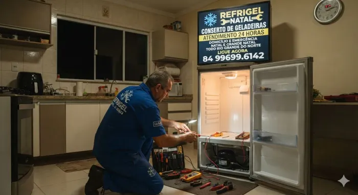 Conserto de Geladeira Freezer Expositor Cervejeira Frigobar A Domicílio 24h