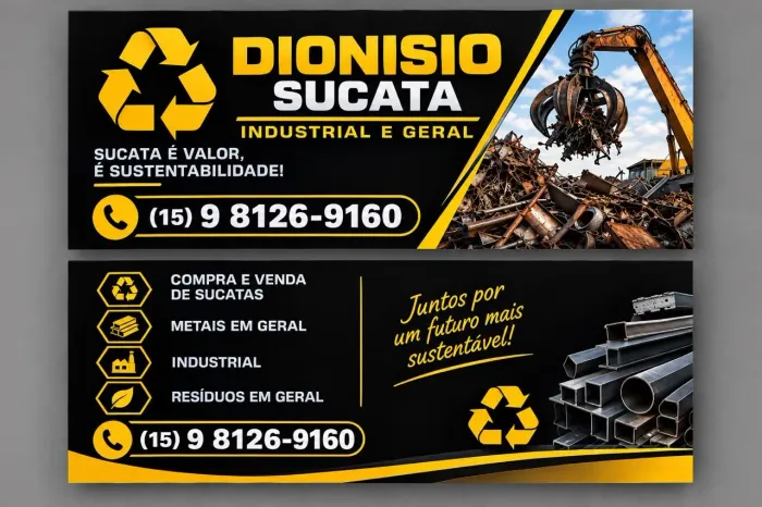 Compramos e retiramos sucatas diversas