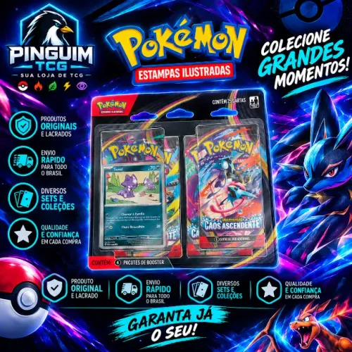 BLISTER QUADRUPLO CAOS ASCENDENTE