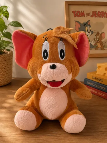 Pelúcia Jerry Antialérgico 35cm - Tom e Jerry (promoção por tempo limitado)