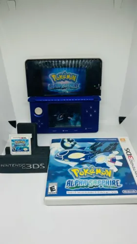 POKÉMON ALPHA SAPPHIRE JOGO NINTENDO 3DS ORIGINAL - LER DESCRIÇÃO