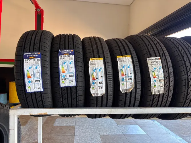Pneus novos de todo tipo