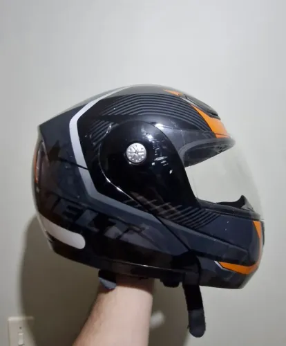 Capacete Helt Hippo Faster Robocop