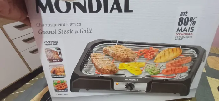 Churrasqueira elétrica 