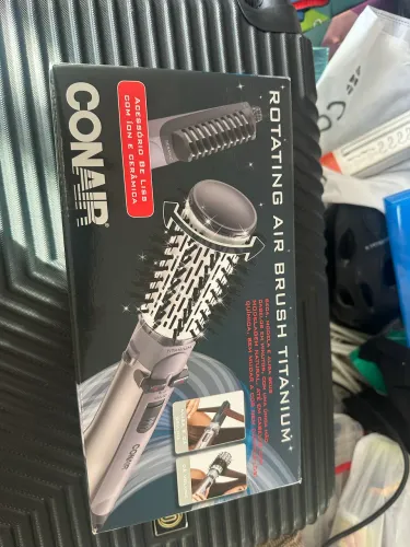 Escova giratória conair 