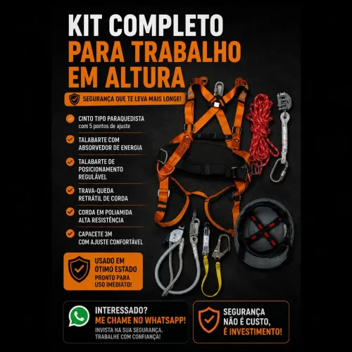 Cinto trabalho em altura NR35