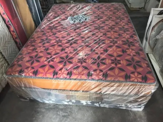 CAMA BOX CASAL DE MOLAS NOVA R$480- ENTREGAMOS 