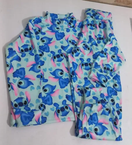 Pijama infantil personagens