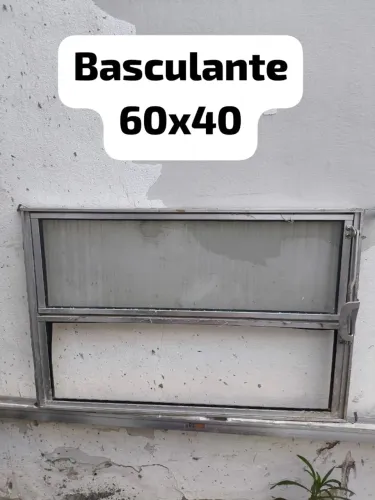 5 Basculantes alumínio e ferro