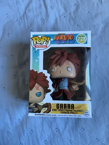 Funko pop do gaara do anime naruto