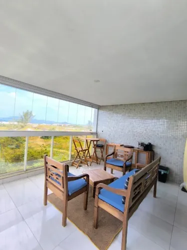 VENDO APARTAMENTO BARRAMARES FRENTE MAR 3 QUARTOS