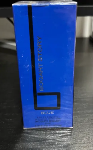 perfume bogart story blue eau de toilette 100ml novo item de colecionador raro de 2012