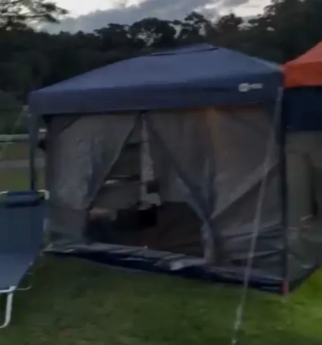 Gazebo dobrável NTK com fechamento camping 