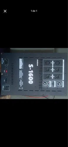Amplificador SUB asx S1600