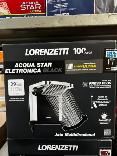 Chuveiro acqua star cromado 127