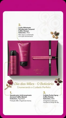 Kit coffe woman seduction 