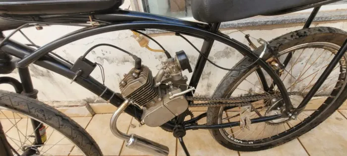 Bicicleta Motorizada 80cc Aro 26 Seminova | 10x Sem Juros + Entrega + Desconto no Pix