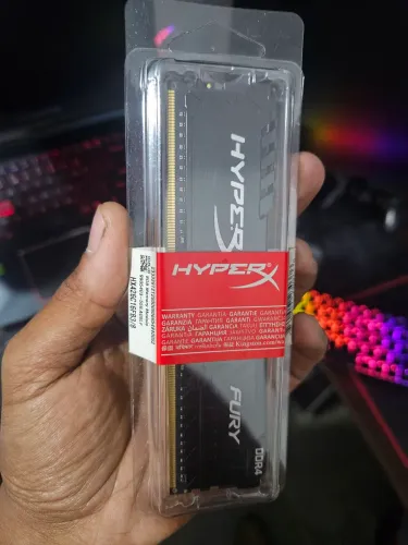 Memória RAM Gamer HyperX Fury DDR4 8GB 2400 MHz