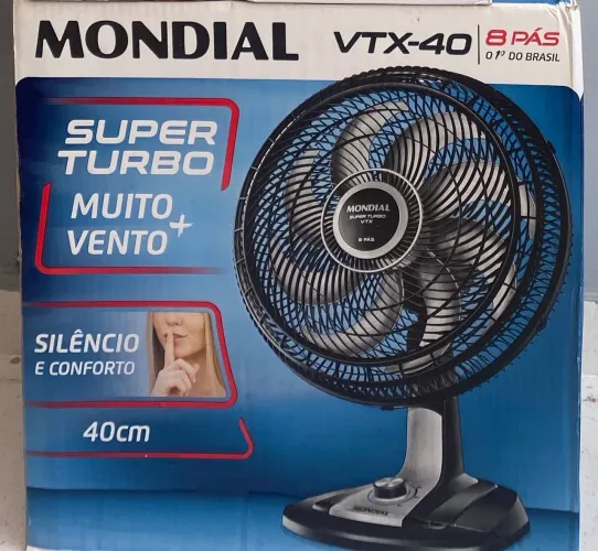 Nunca usado ventilador