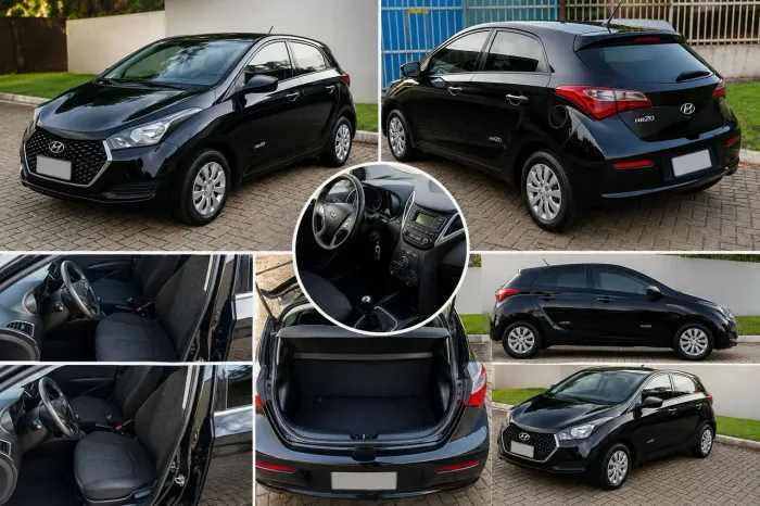 Hyundai HB20 Unique 1.0 Flex 12V Mec. 2019
