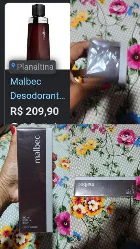 Perfume Malbec o boticário