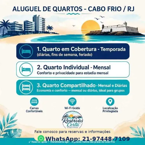 Aluguel, Cabo frio-RJ