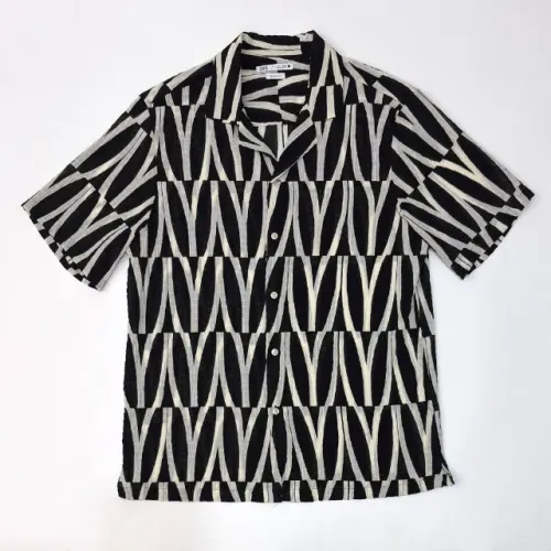 Zara Camisa Manga Curta Masculina