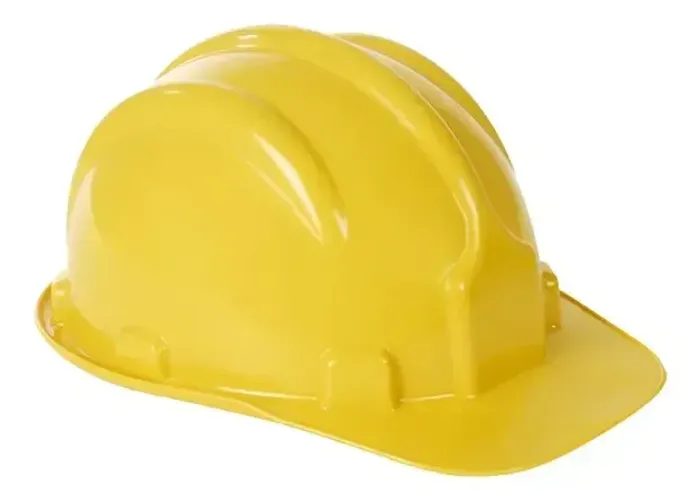 CAPACETE AMARELO C/CARNEIRA PLASTCOR CA 31469