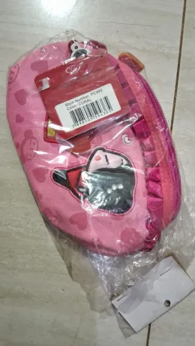 Estojo escolar Pucca rosa antigo vintage raro
