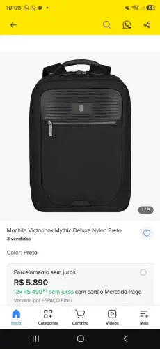 Mochila estilo e elegância