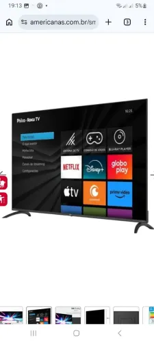 Tv Led 58 polegada smamart